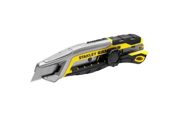 Ніж FatMax Integrated Snap Knife довжиною 165 мм з лезом шириною 18 мм з сегментами, що відламуються STANLEY FMHT10592-0