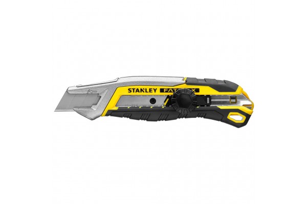 Ніж FatMax Integrated Snap Knife довжиною 165 мм з лезом шириною 18 мм з сегментами, що відламуються STANLEY FMHT10592-0