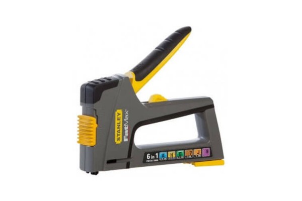 Степлер LIGHT DUTY / HEAVYDUTY / CABLE / BRADS TR75 FATMAX® 6 У 1 для всіх типів скоб STANLEY FMHT6-70868