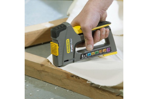 Степлер LIGHT DUTY / HEAVYDUTY / CABLE / BRADS TR75 FATMAX® 6 У 1 для всіх типів скоб STANLEY FMHT6-70868