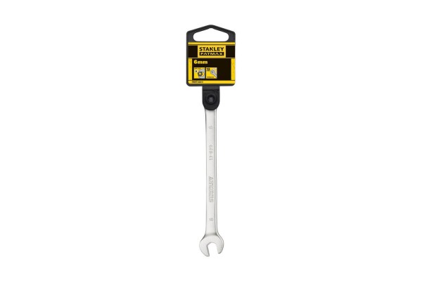 Ключ гайковий метричний, комбінований FATMAX ANTI SLIP, розмір 6 мм STANLEY FMMT13029-0