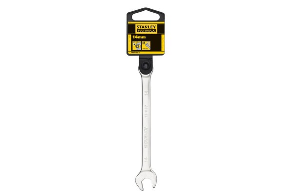 Ключ гайковий метричний, комбінований FATMAX ANTI SLIP, розмір 14 мм STANLEY FMMT13037-0