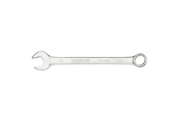 Ключ гайковий метричний, комбінований FATMAX ANTI SLIP, розмір 15 мм STANLEY FMMT13038-0