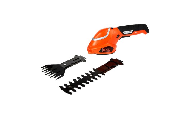 Кущоріз-ножиці акумуляторні BLACK+DECKER GSL700KIT