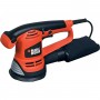 Шліфмашина ексцентрикова мережева BLACK+DECKER KA191EK