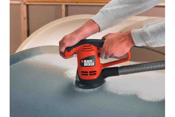 Шліфмашина ексцентрикова мережева BLACK+DECKER KA191EK