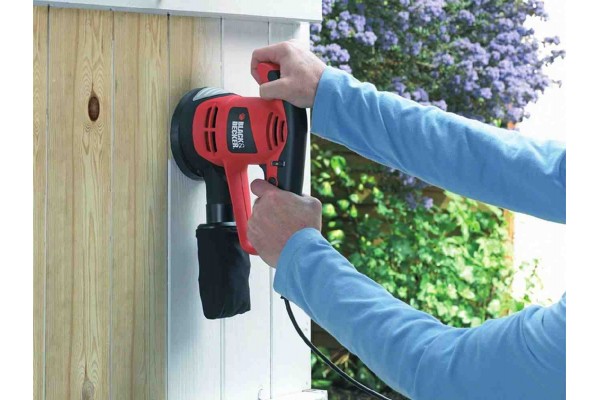 Шліфмашина ексцентрикова мережева BLACK+DECKER KA191EK