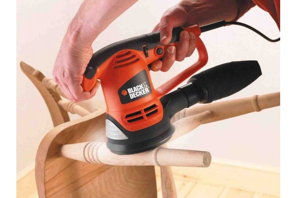 Шліфмашина ексцентрикова мережева BLACK+DECKER KA191EK