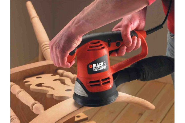 Шліфмашина ексцентрикова мережева BLACK+DECKER KA191EK
