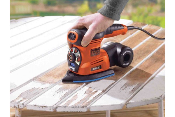 Шліфмашина ексцентрикова мережева BLACK+DECKER KA280K