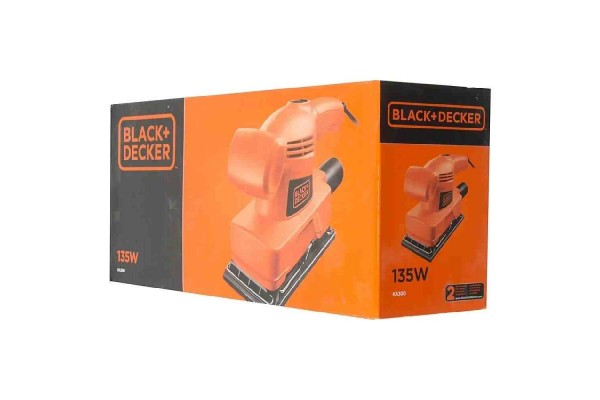 Шліфмашина вібраційна мережева BLACK+DECKER KA300
