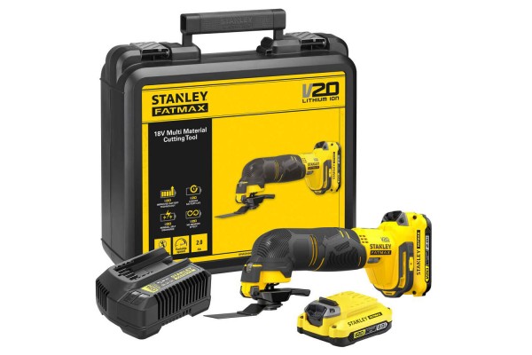 Багатофункціональний інструмент акумуляторний STANLEY FATMAX SFMCE500D2K