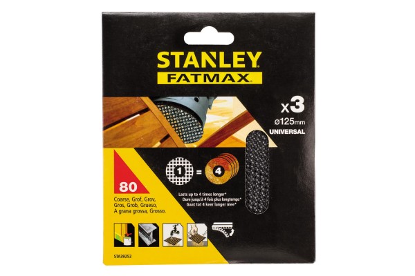 Сітка шліфовальна STANLEY STA39252