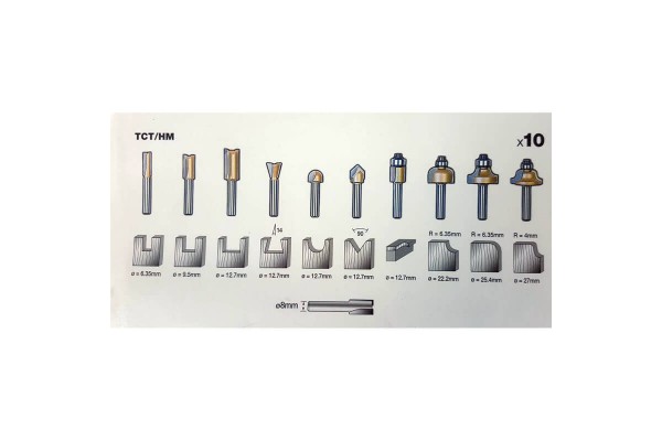 Набор фрез STANLEY STA80020