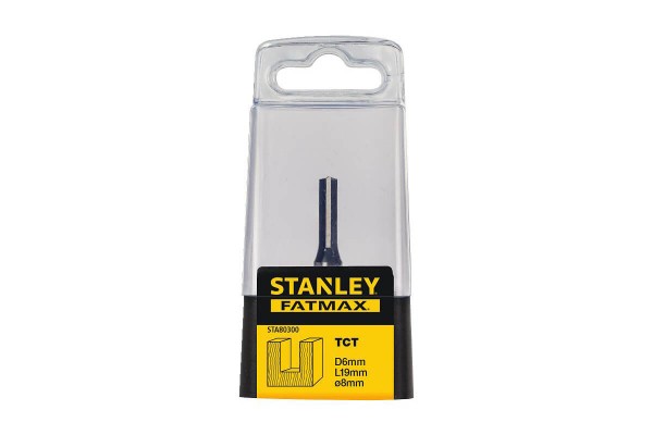 Фреза по дереву пазова пряма діаметром 6 мм STANLEY STA80300