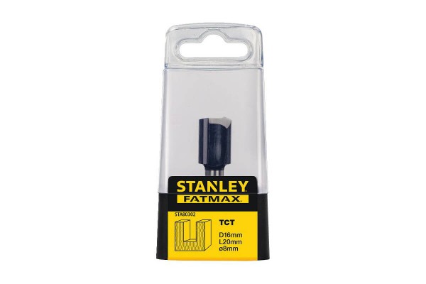 Фреза по дереву пазова пряма діаметром 16 мм STANLEY STA80302