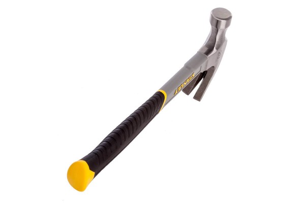 Молоток Fiberglass з вагою головки 570 г, з загнутим цвяходером STANLEY STHT0-51310