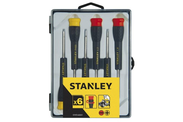 Набір із шести викруток для точної механіки STANLEY STHT0-62631