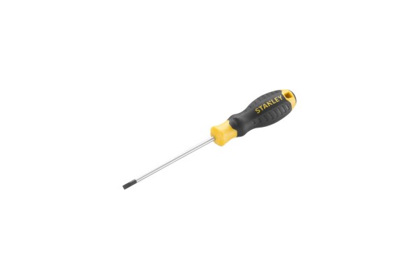 Викрутка Cushion Grip довжиною 100 мм з паралельним жалом під шліц SL 4.0 STANLEY STHT16195-0