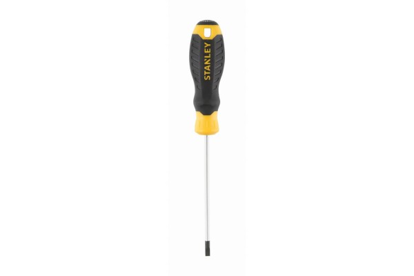 Викрутка Cushion Grip довжиною 100 мм з паралельним жалом під шліц SL 4.0 STANLEY STHT16195-0