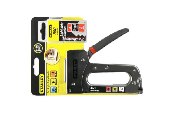 Степлер Light Duty TR120 для скоб типу А, Н (4-10 мм) і шпильок типу J (10 мм) STANLEY STHT6-70410