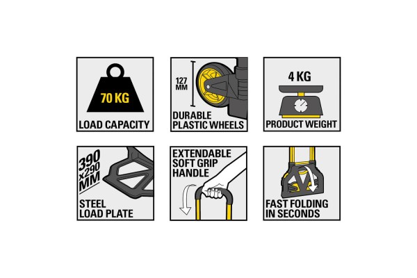 Візок вантажний складний STANLEY SXWT-FT580