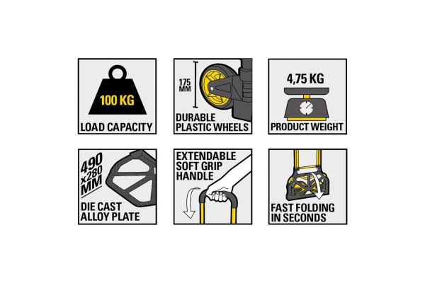 Візок вантажний складний STANLEY SXWT-FT582