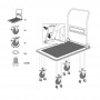 Візок-платформа вантажний STANLEY SXWT-PC527