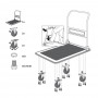 Візок-платформа вантажний STANLEY SXWT-PC528