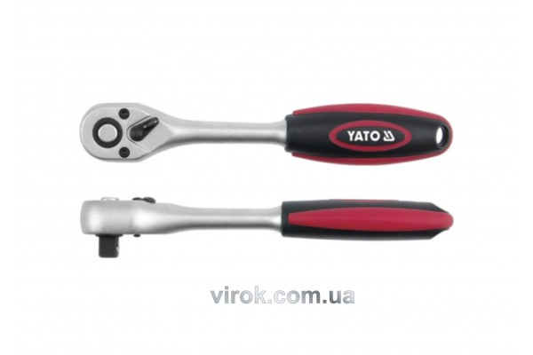 Тріщатка 1/2" YATO 265 мм 72 зубці