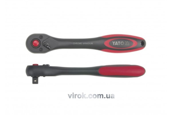 Тріщатка 1/2" YATO 257 мм 72 зубці
