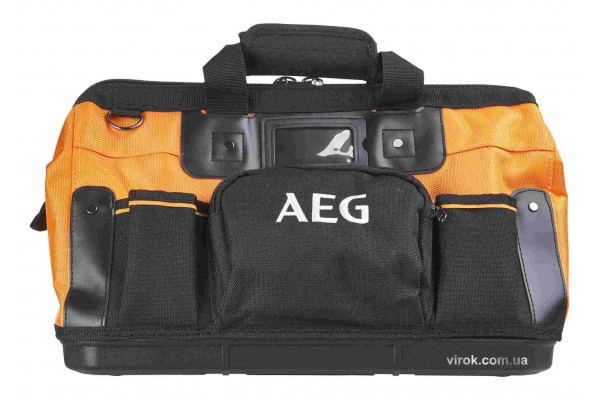 Сумка для інструментів поліестерова AEG 8 внутрішніх секцій 7 зовнішніх кишень 42 х 23 х 30 см
