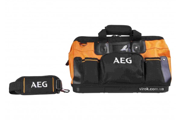 Сумка для інструментів поліестерова AEG 8 внутрішніх секцій 7 зовнішніх кишень 42 х 23 х 30 см