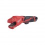 Акумуляторний труборіз по неіржав. сталі MILWAUKEE M12PCSS-202C (+2 акумулятори, зарядний пристрій, HD кейс)