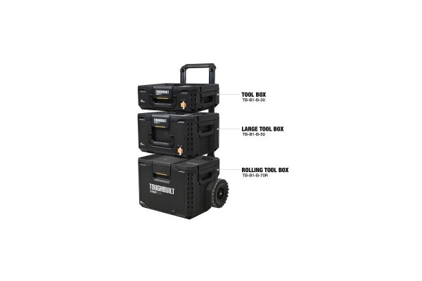 Набір ящиків для інструментів ToughBuilt StackTech (TB-B1S3-B-70R)