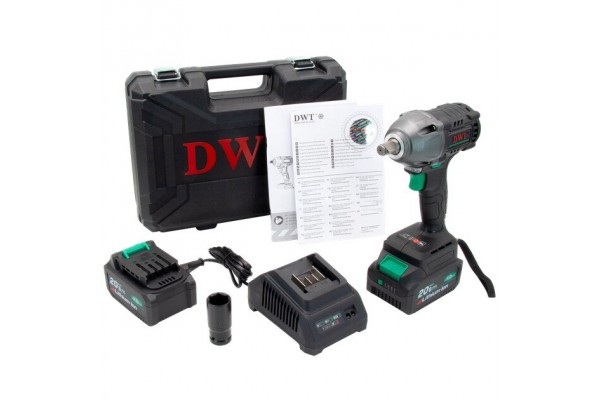 Акумуляторний ударний гайкокрут DWT ABWP-20 HDN-4C2 BMC