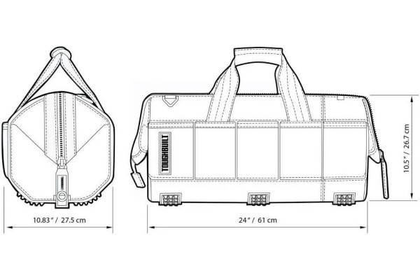 Сумка для інструментів ToughBuilt Contractor (TB-60-20)