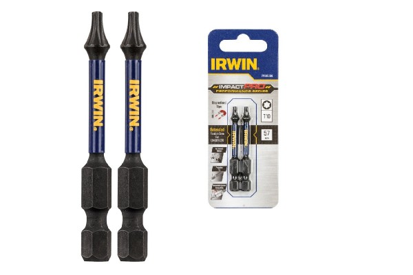 Біта IMPACT PRO 1/4\"/57мм TX10 2шт, IRWIN