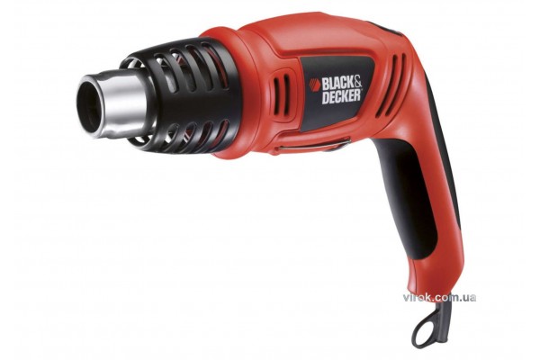 Фен технічний Black+Decker 1.8 кВт 560°С + аксесуари і кейс