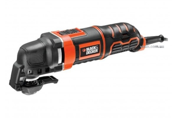 Багатофункційний інструмент Black+Decker 300 Вт 22000 об/хв + насадки + кейс