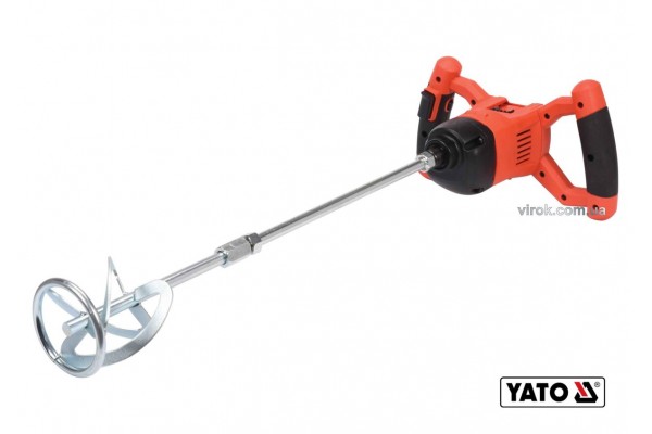 Міксер акумуляторний YATO Li-Ion 18 В 650 об/хв М14 (БЕЗ АКУМУЛЯТОРА)