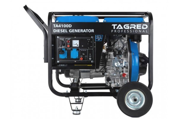 Дизельний генератор TAGRED TA4100D + газова плитка Orcamp CK-505 + 4 газових картриджа 400 мл