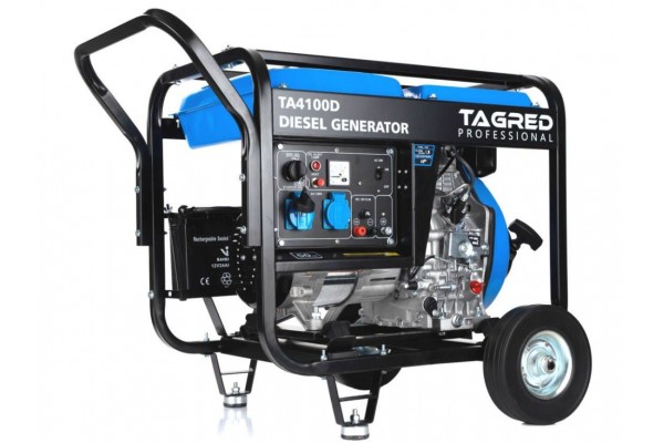 Дизельний генератор TAGRED TA4100D + газова плитка Orcamp CK-505 + 4 газових картриджа 400 мл