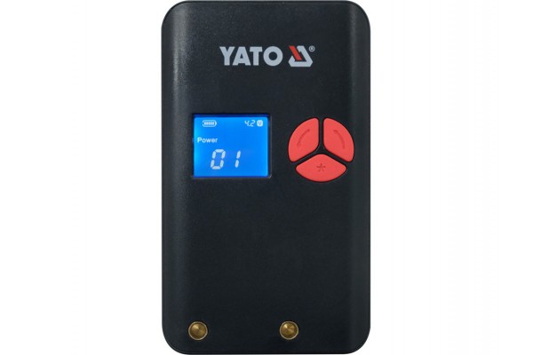 Апарат точкового зварювання портативний YATO акумул. Li-Po 4,2 В, 6.3 АГод, 500 А, вихідн- 2 А [30]