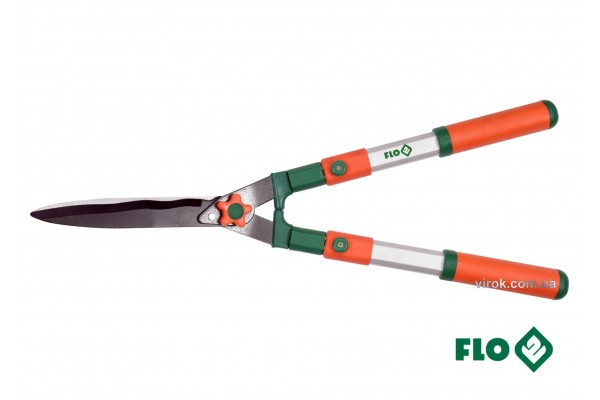 Ножиці для живоплоту телескопічні FLO 650-860/235 мм