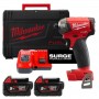 Винтоверт аккумуляторный гідравлічний 1/4'' HEX MILWAUKEE, M18 FUEL FQID-502X, 50Нм (+ заряд. устройство, 2 аккум.Х 5Ач, кейс)
