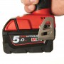 Винтоверт аккумуляторный гідравлічний 1/4'' HEX MILWAUKEE, M18 FUEL FQID-502X, 50Нм (+ заряд. устройство, 2 аккум.Х 5Ач, кейс)