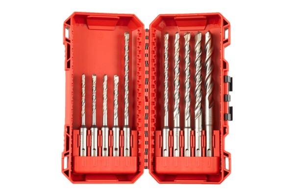 Набір із 10 бурів SDS+ M2 MILWAUKEE 4932492117