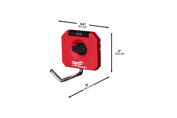 Тримач MILWAUKEE PACKOUT SMALL SINGLE STRAIGHT HOOK