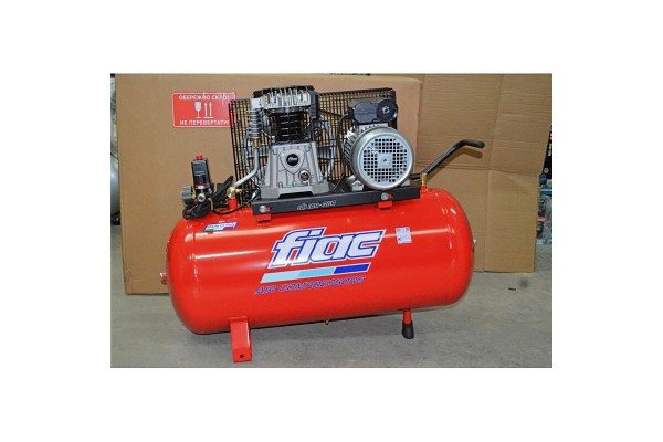 Компресор поршневий Fiac AB 100/360-MC-R3000-PP 220V 10 бар, ресивер 100 л, продуктивність 21 м3/год